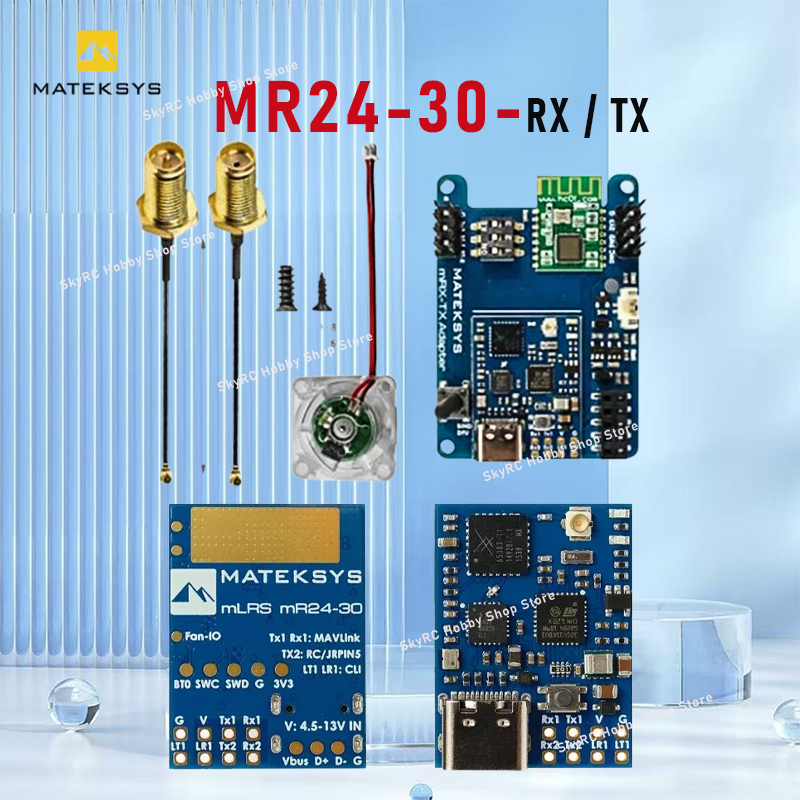 Drone Kit Fpv - مجموعة MATEKSYS MR24-30-TX mLRS MAVLink TX،