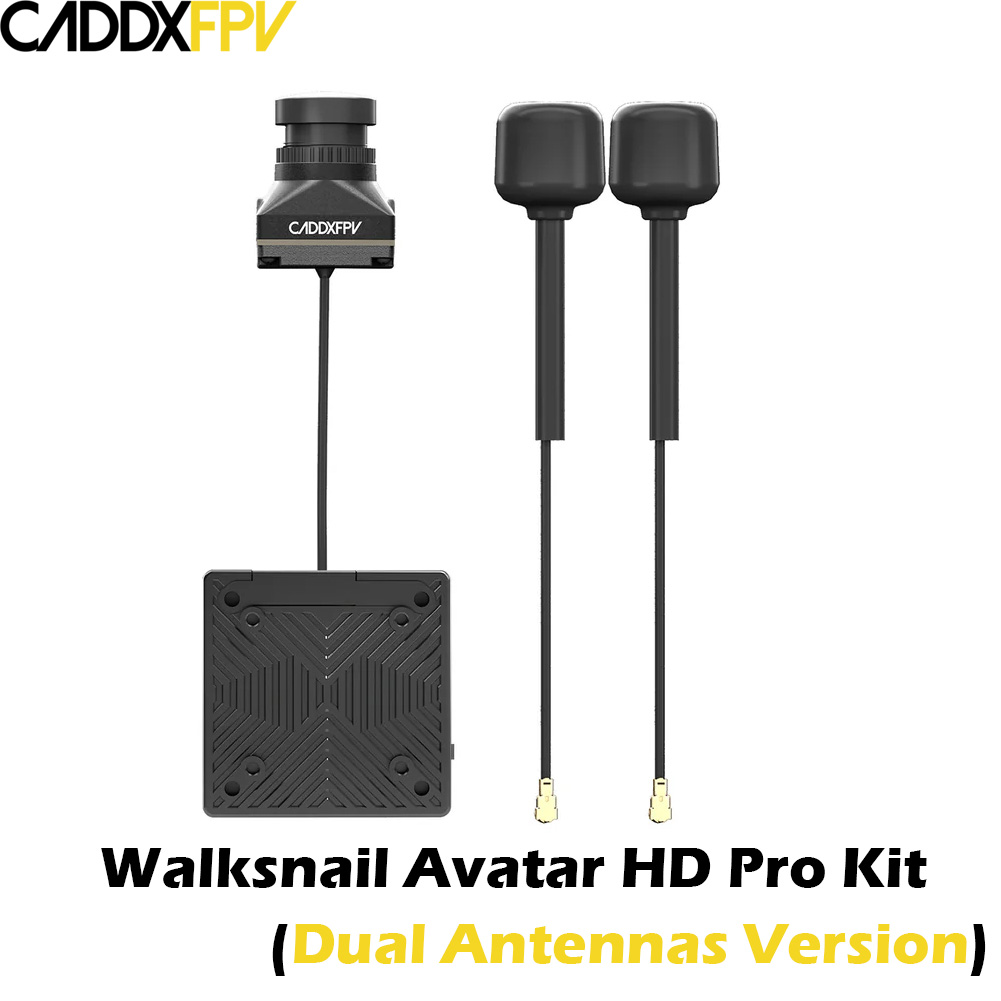 طقم Caddx Walksnail Avatar HD  - مراجعة Drone Kit Build Yourself وسعره